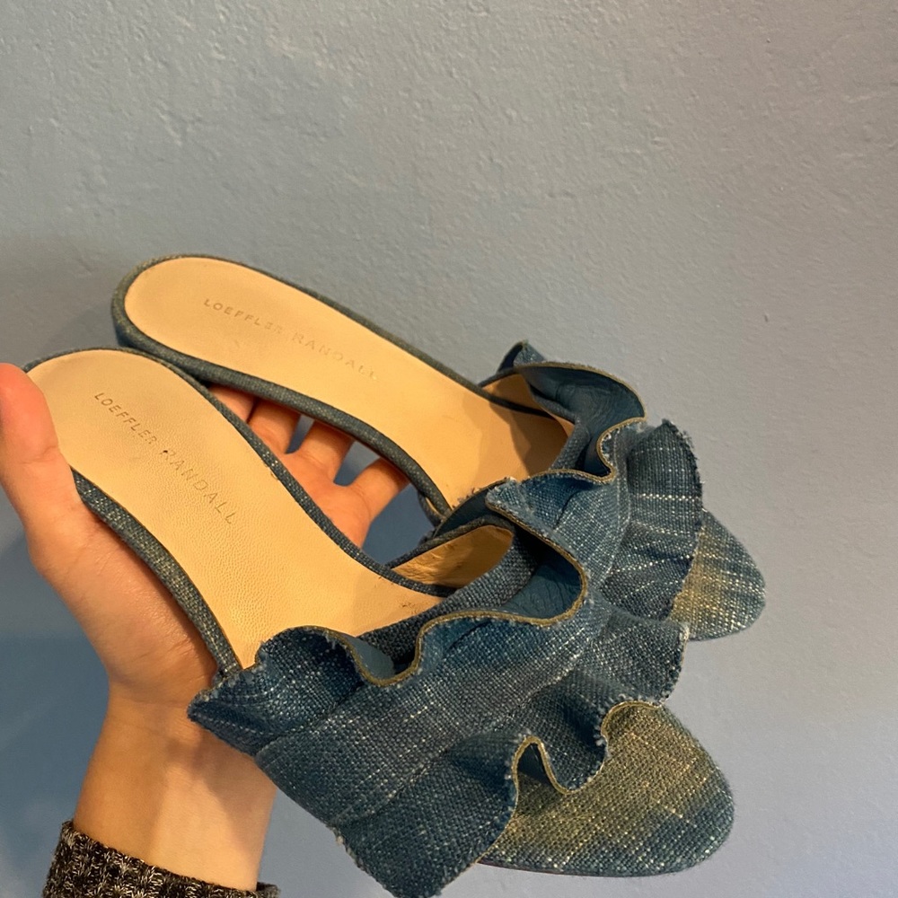 Loeffler Randall Chambray Slip Heel